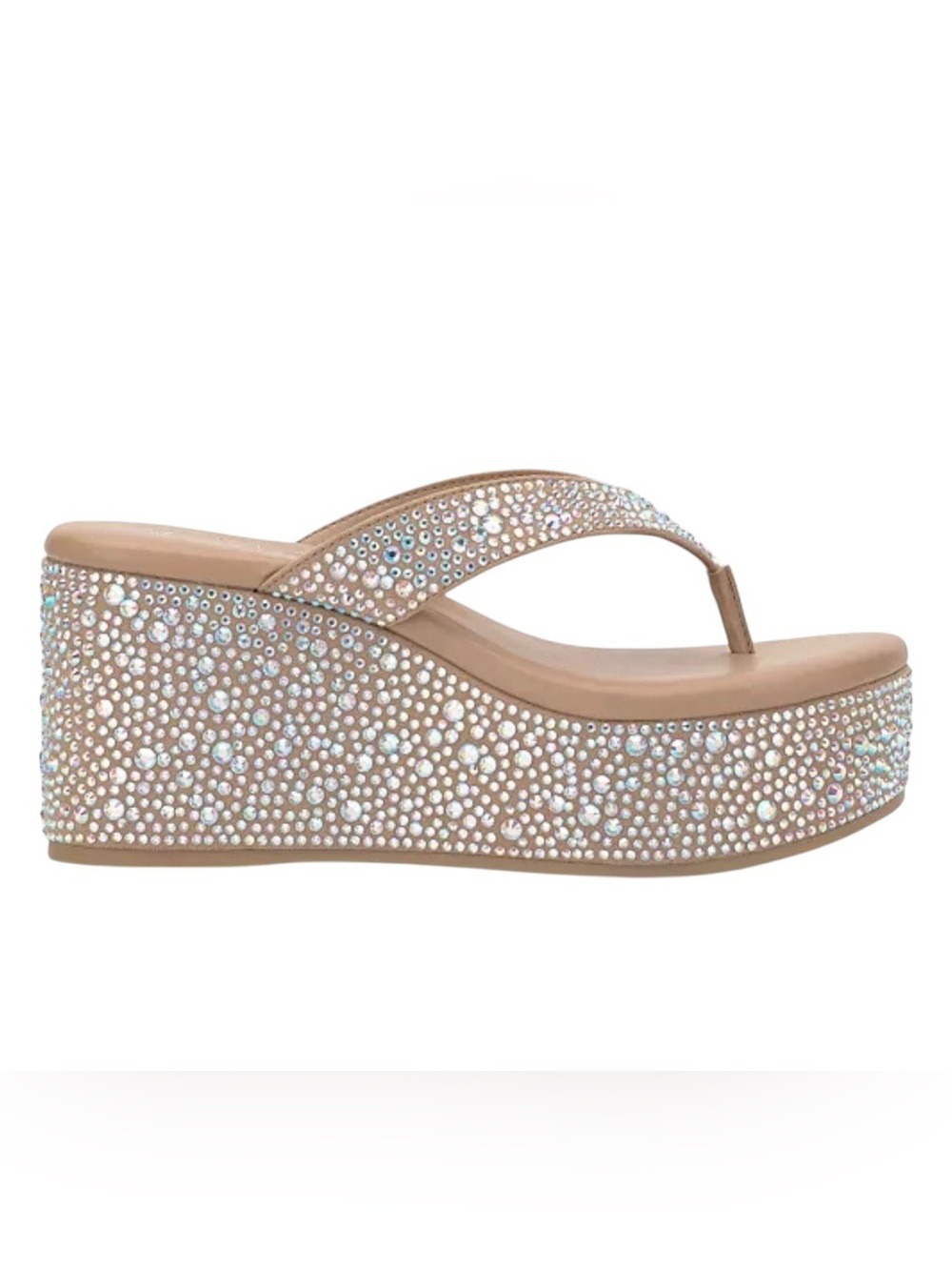 Wild Pair
Women's Loli Embellished Thong Platform Sandals